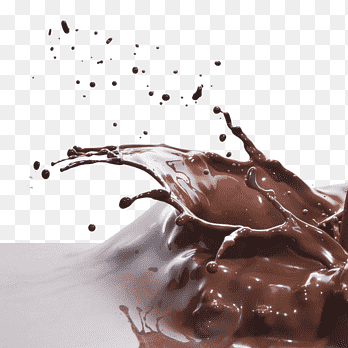 met de hand geschilderde creatieve gastronomische gerechten, chocoladesaus, chocola, chocolade clipart png thumbnail