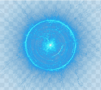 circle light effect, blue, light spot png thumbnail