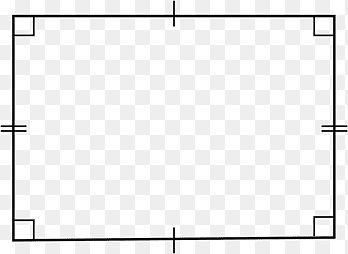 rectángulo cuadrilátero geometría definición polígono equiangular, matemáticas, ángulo, blanco png thumbnail