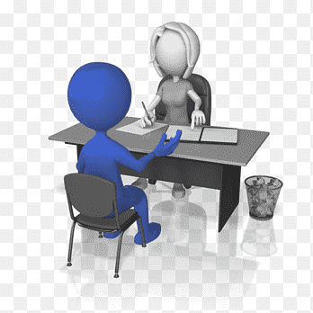 Cartoon Job interview McDull, Interview, furniture, pencil png thumbnail