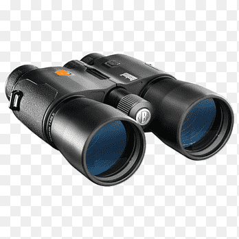 black Bushnell binoculars, Bushnell Corporation Binoculars Laser rangefinder Optics, Binocular, camera Lens, rangefinder png thumbnail