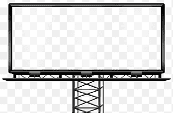 Digital billboard Out-of-home advertising Mobile billboard, billboard, angle, rectangle png thumbnail