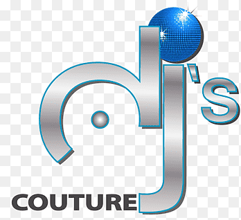 DJ's Couture-logokunst, mobiele discjockey franchising verkoopactiviteiten, dj-logo, merk, bedrijf png thumbnail