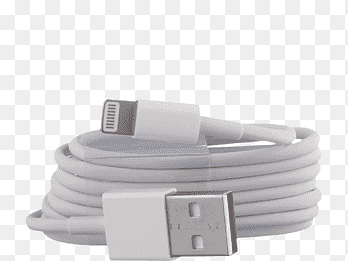Cargador de batería Cable eléctrico Rayo Cable de datos Apple, Rayo, computadora, cable png thumbnail
