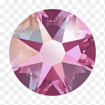 Imitation Gemstones & Rhinestones Rose Swarovski AG Light Crystal, diamond crystallization, gemstone, color png thumbnail
