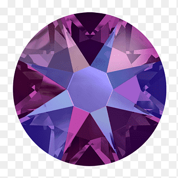 Imitation Gemstones & Rhinestones Swarovski AG Emerald, moldings element, purple, gemstone png thumbnail