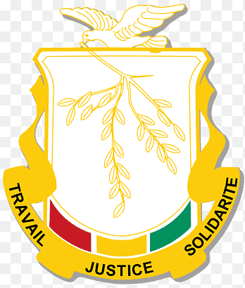 escudo de armas de guinea nacional escudo de armas bandera de guinea, cresta, diverso, bandera png thumbnail