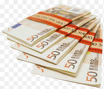 50 euro banknote lot, Euro, 50 Euro Stacks, saving, material png thumbnail