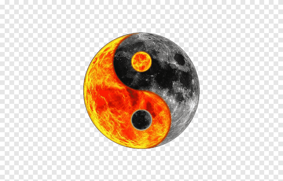 3d yin yang png clipart