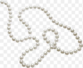 beaded white necklace, Pearl necklace Pearl necklace Jewellery Gemstone, White pearl necklace, pendant, fashion png thumbnail