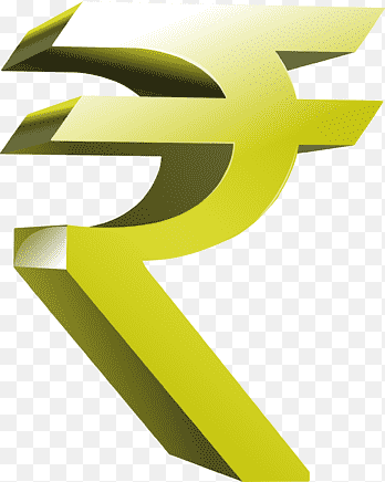 gold currency illustration against blue background, Indian rupee sign Symbol, Rupee Symbol, angle, text png thumbnail