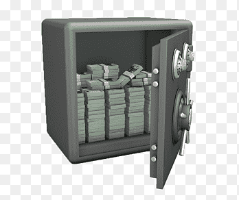Safe deposit box Money, The money in the safe, png Material, technic png thumbnail