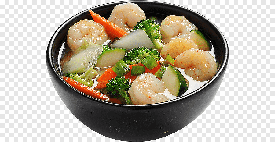 Mixed vegetable dish, Shrimp curry Vegetable soup Canh chua Asian ...