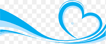 Euclidean Icon, Blue ribbon element background, blue and light blue heart illustration, blue, ribbon png thumbnail