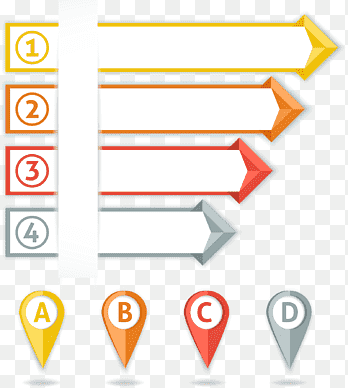 illustrations of arrow, Element Infographic Chart Arrow, PPT element, angle, text png thumbnail