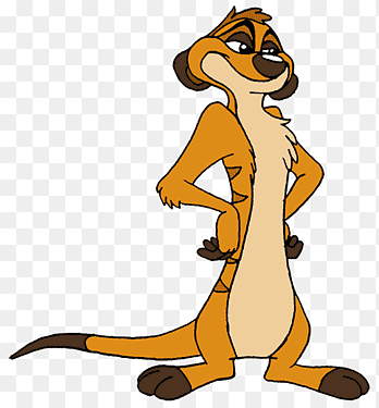 dibujo meerkat timon y pumba warthog común, diverso, mamífero png thumbnail