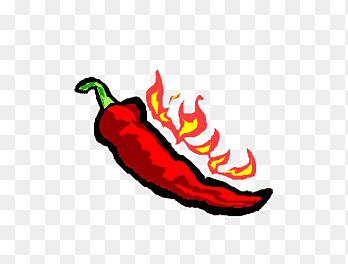 hete pepers, Tekenfilm, Chili png thumbnail