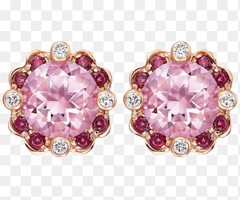 Earring Ruby Jewellery Swarovski AG, Swarovski jewelry pink jewelry earrings, gemstone, pendant png thumbnail