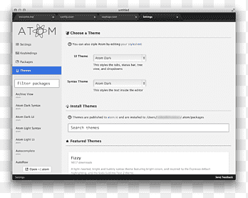 Počítačový program Atom GitHub Theme Počítačový software, Github, atom, značka png thumbnail