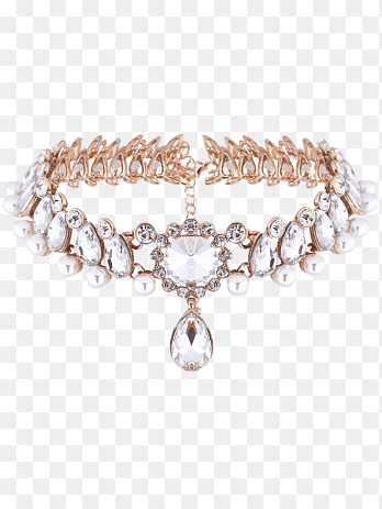 Amazon.com Choker Imitation Gemstones & Rhinestones Necklace Collar, jewelry rhinestone, gemstone, bracelet png thumbnail