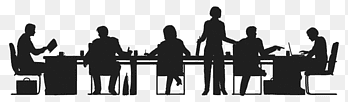 Businessperson Silhouette Office, Silhouette, animals, text png thumbnail
