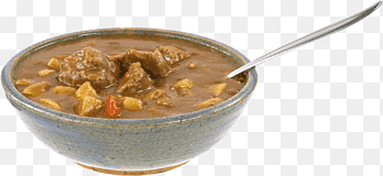 Gehaktbal Jus Gumbo Curry Stew, stoofpot, Rundvlees, kom png thumbnail