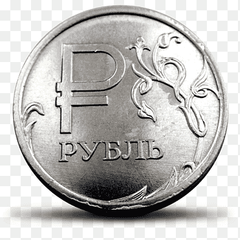 Coin Russian ruble Один рубль Ruble sign, Coin, bank, vtb Bank png thumbnail