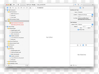 xcode-Computerprogramm-Benutzeroberflächenprojekt, Framework xcode, Apfel, Bereich png thumbnail