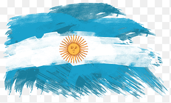 Bandera de argentina, sol amarillo con nubes ilustración, diverso, azul png thumbnail
