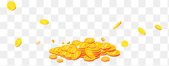 gold coins illustration, Gold coin, money, food, text png thumbnail