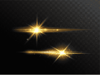 Light Euclidean Line, Light source effect, two yellow LED lights on black and gray check background, street Light, gold png thumbnail