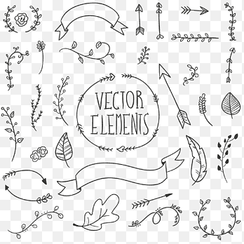 black Elements illustration, Drawing Euclidean Hand, Painted black bohemian element, watercolor Painting, chemical Element png thumbnail