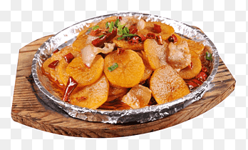 Gerecht Aardappelchips Malatang Instant noodle, ijzeren plaat dikke chips, Chili, chip png thumbnail